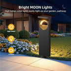 6-Pack Solar Pathway Lights, Waterproof LED Yard Lights