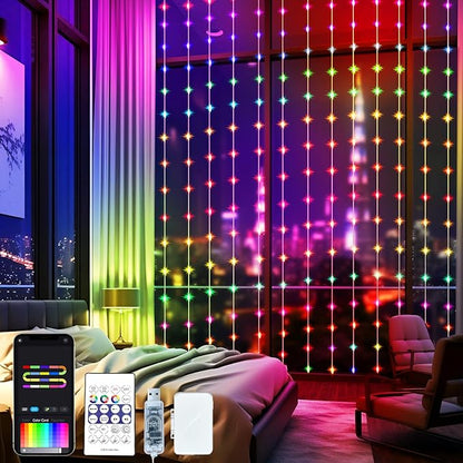 16ft Christmas LED String Lights, Waterproof Timer Lights