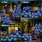 Solar Driveway Path Lights 2-Pack, Waterproof