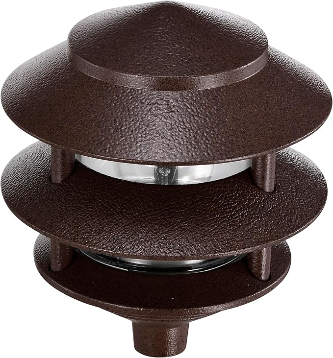 Nuvo Lighting SF76/632 Transitional One Light Post Mount in Bronze/Dark finish