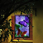 Butterfly Solar Lanterns, Waterproof LED Garden Lights