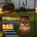 Butterfly Solar Lantern Set, Decorative Garden Lighting
