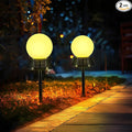 2-Pack IP65 Solar Landscape Lights for Driveway