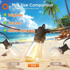 LED Patio String Lights, Waterproof Outdoor