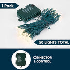 Christmas String Lights, 16.3ft LED Twinkle