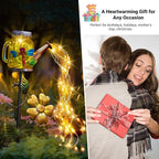 Solar Dragonfly Lanterns, Backyard Hanging LED Decor