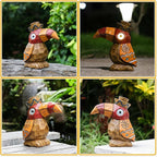 Bird Solar Lawn Figurine Light, Waterproof
