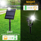 Solar Landscape Spotlights, LED