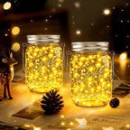 12-Pack LED Patio String Lights, Waterproof Outdoor