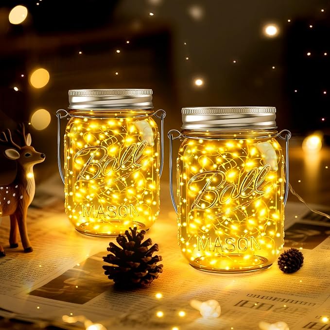 12-Pack LED Patio String Lights, Waterproof Outdoor