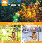 Backyard Solar Lanterns, Waterproof LED Yard Lights