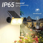 6-Pack Solar Yard Spotlights, 2-Mode Waterproof