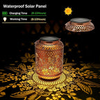 Hummingbird Solar Lantern Set, Decorative Patio Lighting