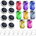 8-Pack Patio String Lights, Weatherproof LED