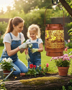 Solar Backyard Lanterns, Patio Hanging LED Decor