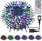 Christmas String Lights, 5ft 300 LED Waterproof Twinkle Lights