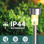 Solar Yard Path Lights 12-Pack, Waterproof