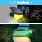 4-Pack Solar Spotlights, Wall Lights