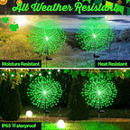 6-Pack Solar Pathway Lights, Waterproof LED Walkway Lights
