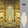 Solar Moroccan Hanging Pendant Lantern, Waterproof
