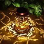 Solar Dragonfly Lanterns, Outdoor Hanging LED Decor
