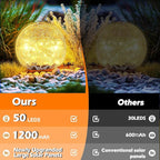 2-Pack Solar Landscape Lights for Driveway