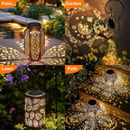 2-Pack Solar Path Lights, Outdoor Driveway LED