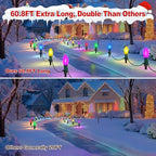 60ft C9 Christmas Walkway Lights, LED
