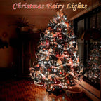 4-Pack Christmas String Lights, 20ft 60 LED Waterproof Twinkle Lights