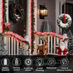 Solar Rope Lights, 66ft LED Backyard String