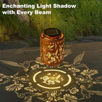 Hummingbird Solar Lantern Set, Classic Garden Lighting