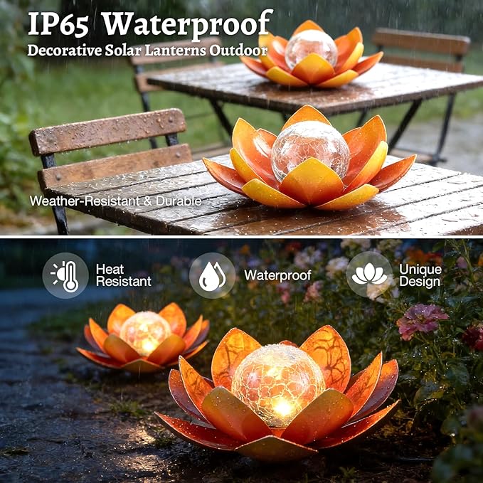 Solar Pathway Lights, Waterproof LED Walkway Lights