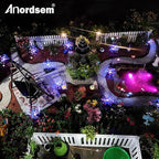Solar Garden Path Lights 6-Pack, Waterproof