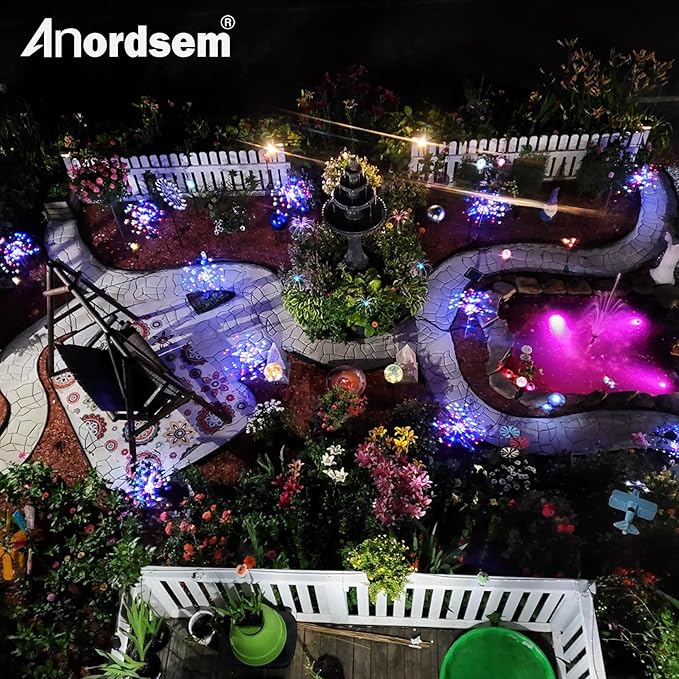 8-Pack Solar Pathway Lights, Waterproof LED Yard Lights