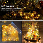 Christmas Fairy Lights 24-Pack, 7ft 20 LED Battery Twinkle Lights