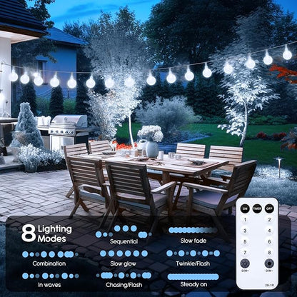Christmas Fairy Lights, 33ft 100 LED Battery Twinkle Lights
