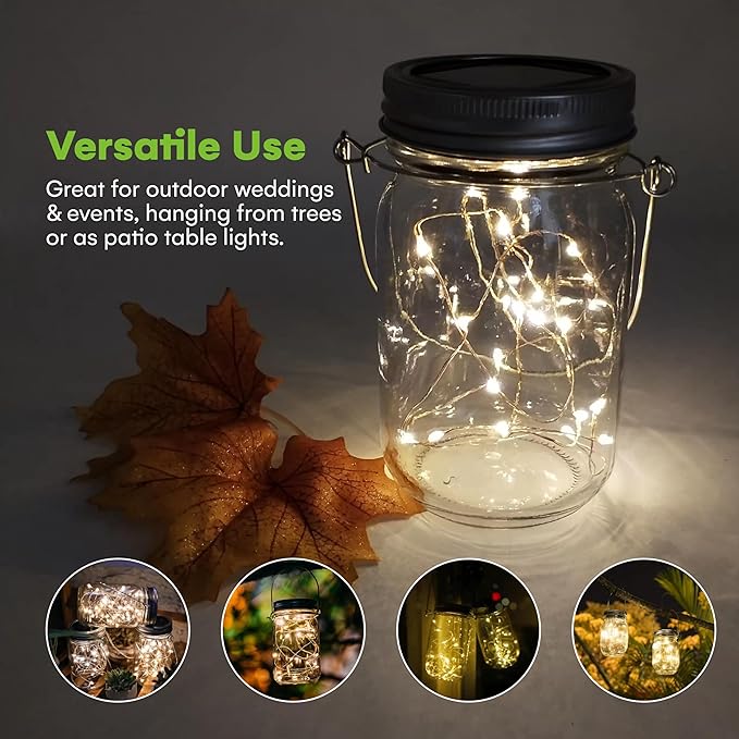 Hanging Solar Lantern Set, Metal Patio Lighting