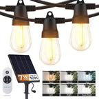White String Lights for Yard, Waterproof LED