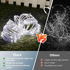 Solar Rope Lights, 33ft LED Garden String