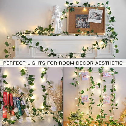 Warm White Patio String Lights, 33ft Weatherproof LED