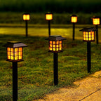 16-Pack Solar Pathway Lights, Waterproof LED Yard Lights