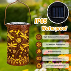 Dragonfly Solar Lantern Set, Decorative Outdoor Lighting