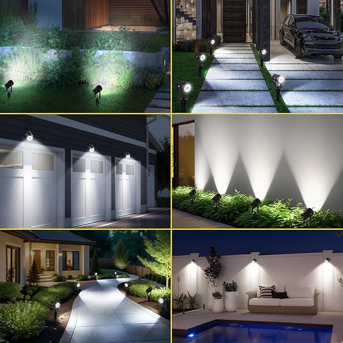 Solar Spotlights, Waterproof Yard LED