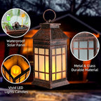 Hanging Solar Hanging Lanterns, Charming Porch Decor
