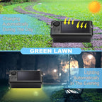 Solar Hanging Lanterns 4-Pack, Yard Hanging LED Decor