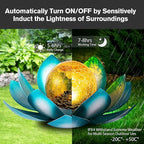 Blue Solar Path Lights, Outdoor Yard LED