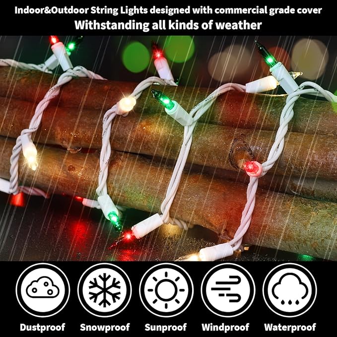 Christmas Fairy Lights, 6ft Battery Twinkle Lights