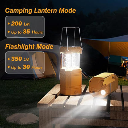 Multi-Function Rechargeable Camping Lantern