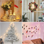 Outdoor String Lights, Warm White Waterproof LED