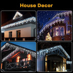 Christmas String Lights, 33ft 400 LED Waterproof Twinkle Lights
